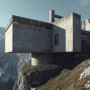 Monolith der Moderne: Beton über dem Abgrund