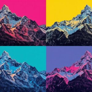 Peak Celebrity: Die Alpen im Neon-Rausch