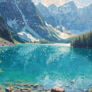 Lichtspiel am See: Ein impressionistischer Sonntag