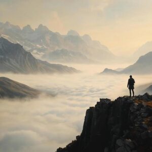 Das alpine Nebelmeer: Blick in die Ewigkeit