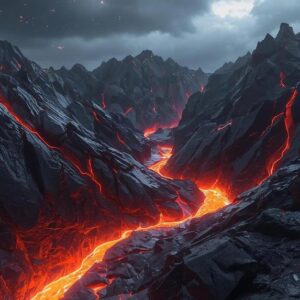 Das glühende Fundament: Alpen aus Obsidian
