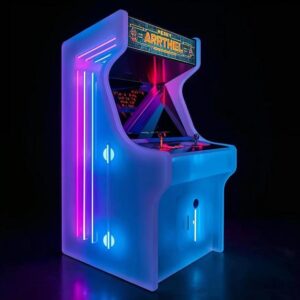 Das Licht von Quarter-Cade: Der Neon-Spielautomat