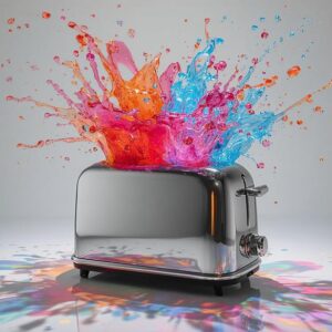 Montags-Explosion: Der Neon-Plexiglas-Toaster